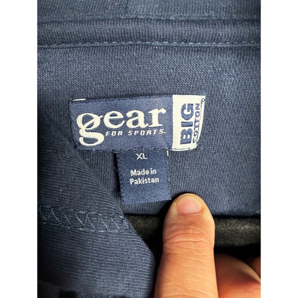 Gear For Sports Dickinson State Track & Field Hoodie Mens XL Navy Blue - Picture 2 of 12